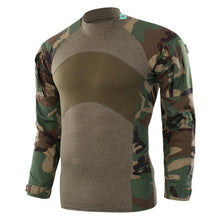 Load image into Gallery viewer, Men Long Sleeve Tactical T-shirt