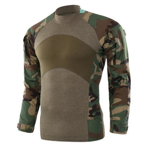 Men Long Sleeve Tactical T-shirt