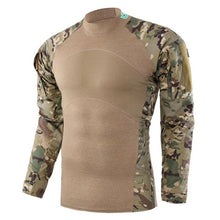 Load image into Gallery viewer, Men Long Sleeve Tactical T-shirt