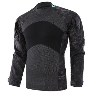 Men Long Sleeve Tactical T-shirt