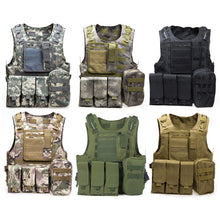 Load image into Gallery viewer, Camouflage Hunting Military Tactical Vest