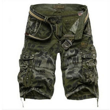 Load image into Gallery viewer, Army Cargo Shorts