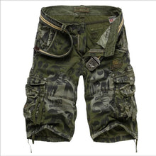 Load image into Gallery viewer, Mens Military Cargo Shorts