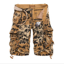 Load image into Gallery viewer, Mens Military Cargo Shorts