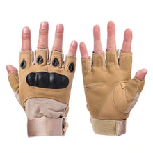 Load image into Gallery viewer, Tactical Hard Knuckle Half finger