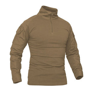 Airsoft Long Sleeve T shirt Cotton Army