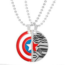 Load image into Gallery viewer, Soldier Captain America Necklace