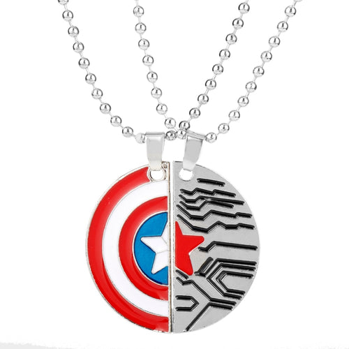 Soldier Captain America Necklace