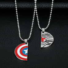 Load image into Gallery viewer, Soldier Captain America Necklace