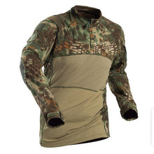 Load image into Gallery viewer, T-shirts Men Army Green Combat