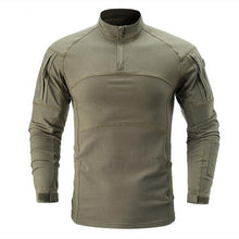 Load image into Gallery viewer, T-shirts Men Army Green Combat