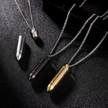 Load image into Gallery viewer, Men Necklace Bullet