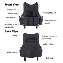 Load image into Gallery viewer, Vest Tactical Vest Plate