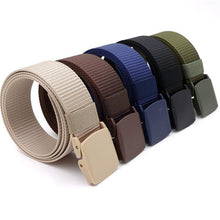 Load image into Gallery viewer, Men Female Belts Military Belt